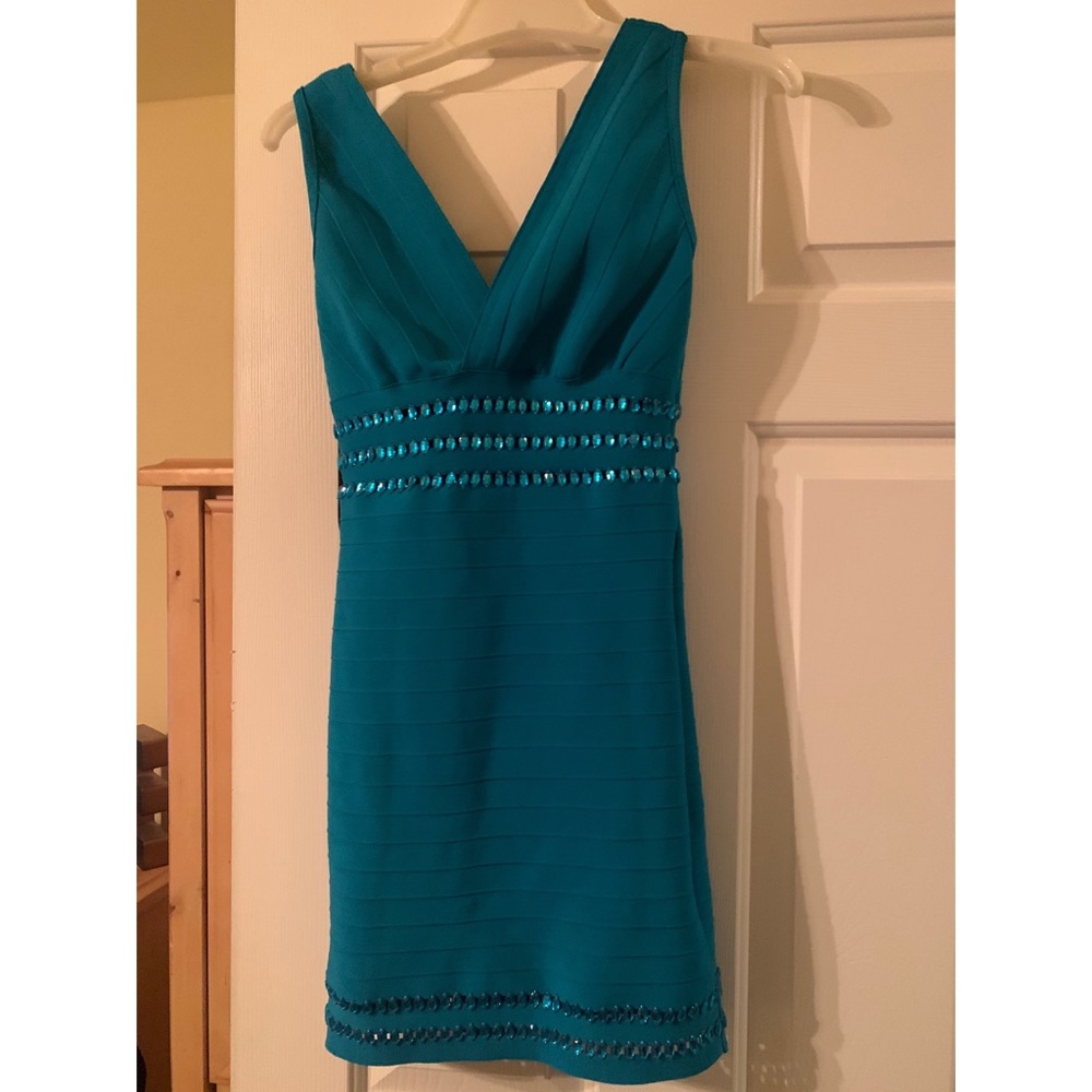 Blue semi formal dress